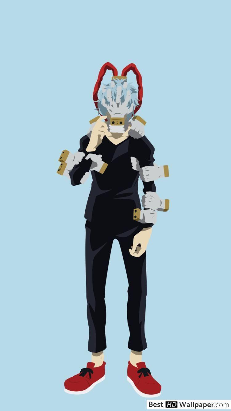 750x1334 Shigaraki Tomura Minimalist Wallpaper