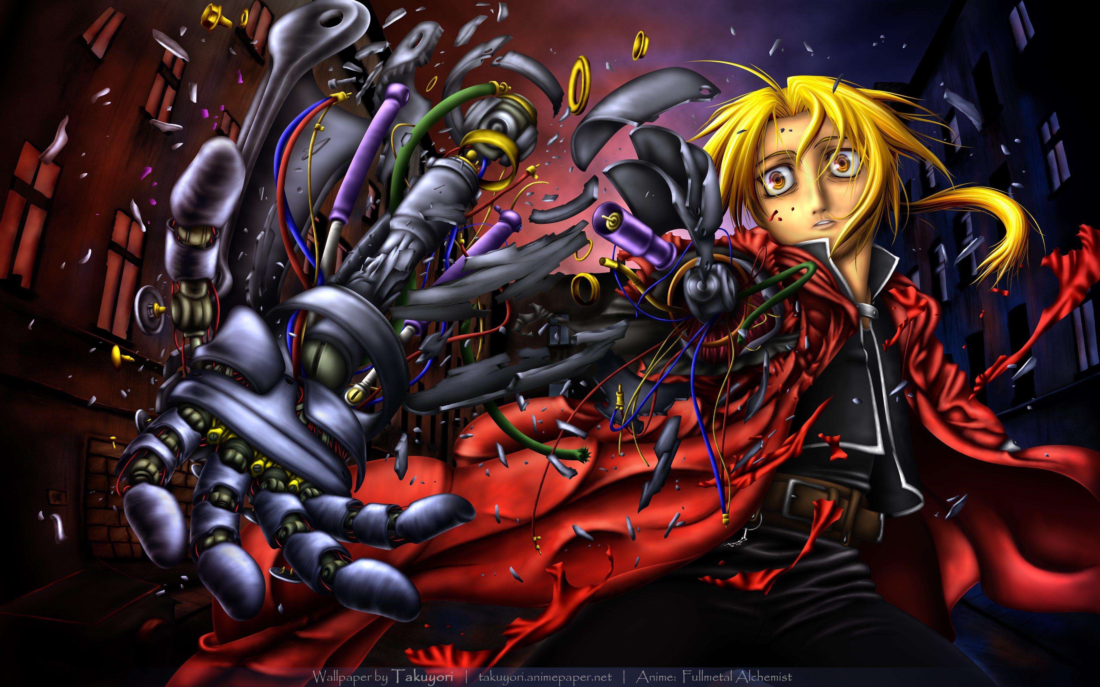 3840x2400 Download Wallpaper Fullmetal Alchemist HD Untuk Desktop/PC