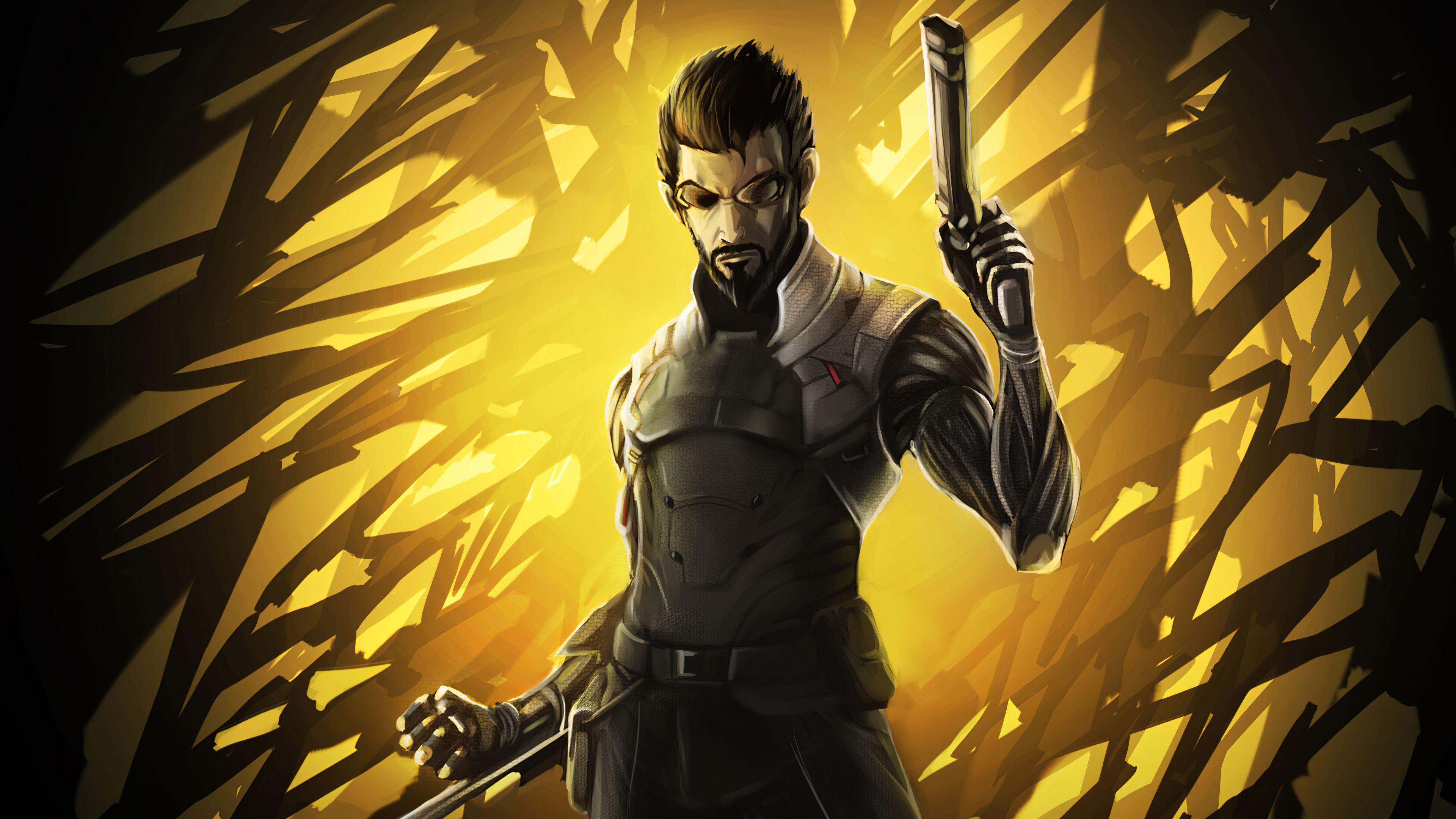 3840x2160 Adam Jensen Deus Ex Wallpaper, HD Games 4K Wallpaper, Image