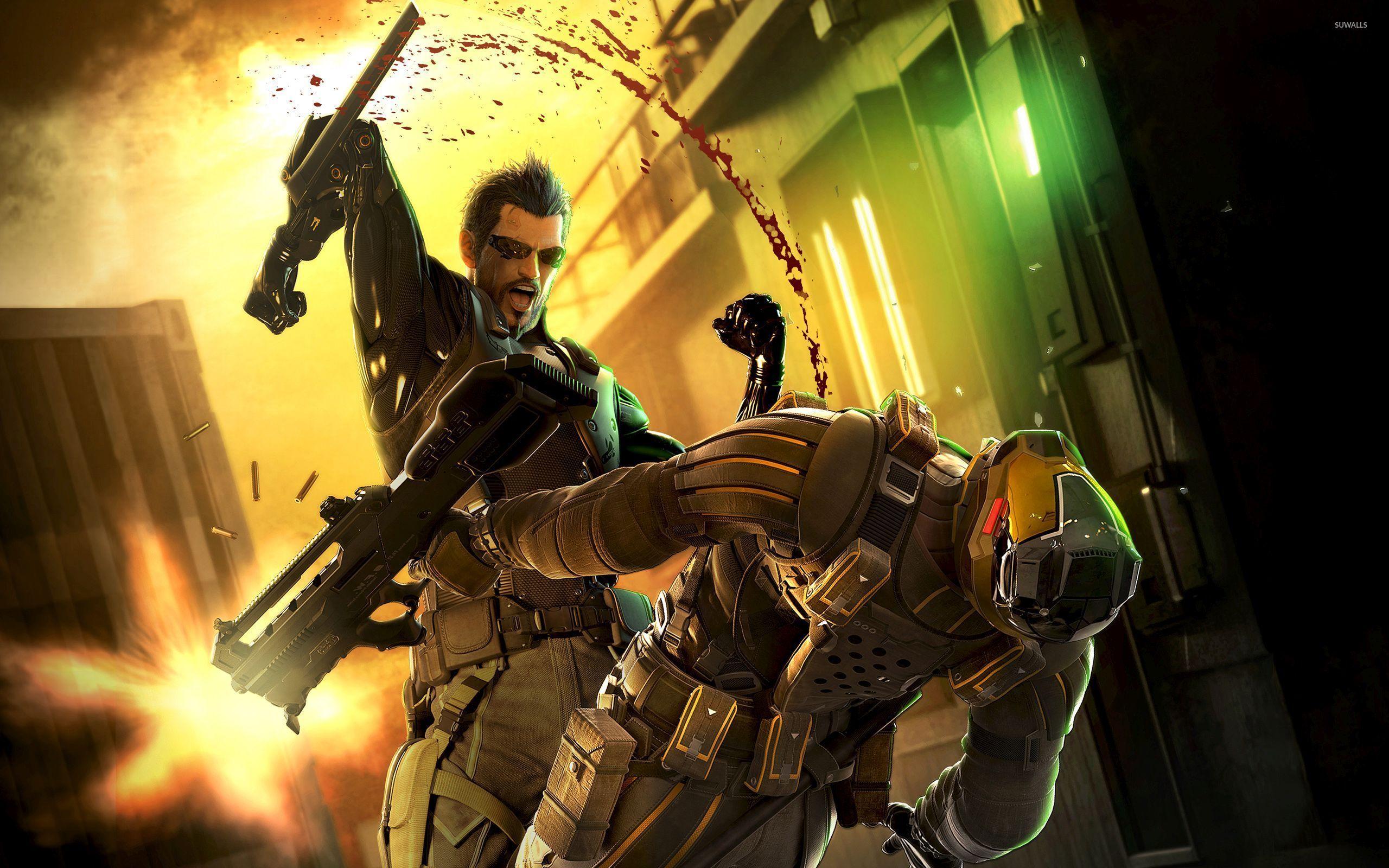 2560x1600 Adam Jensen Ex: Human Revolution [6] wallpaper