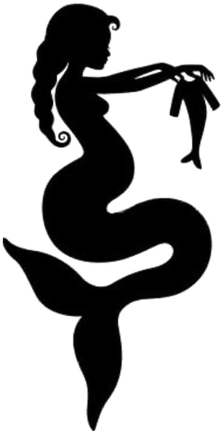 Free Free 187 Baby Mermaid Silhouette Svg SVG PNG EPS DXF File