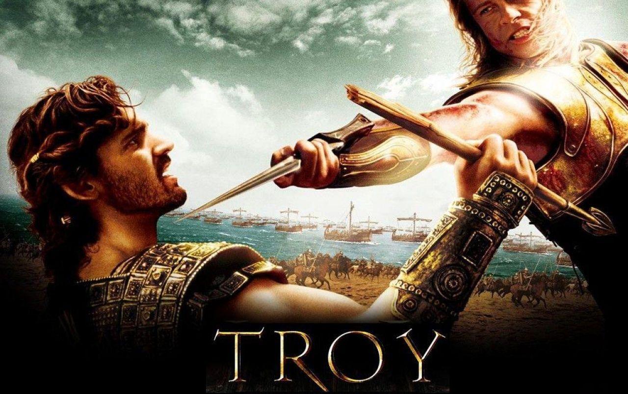 1280x804 Troy duel wallpaper. Troy duel