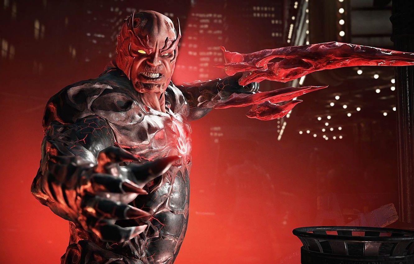 1332x850 Wallpaper rage, NetherRealm Studios, Injustice Atrocitus, Red
