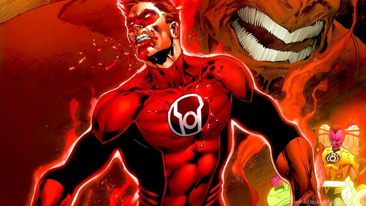 1280x720 Green Lantern Red Lantern Corps Comics Red Wallpaper Desktop