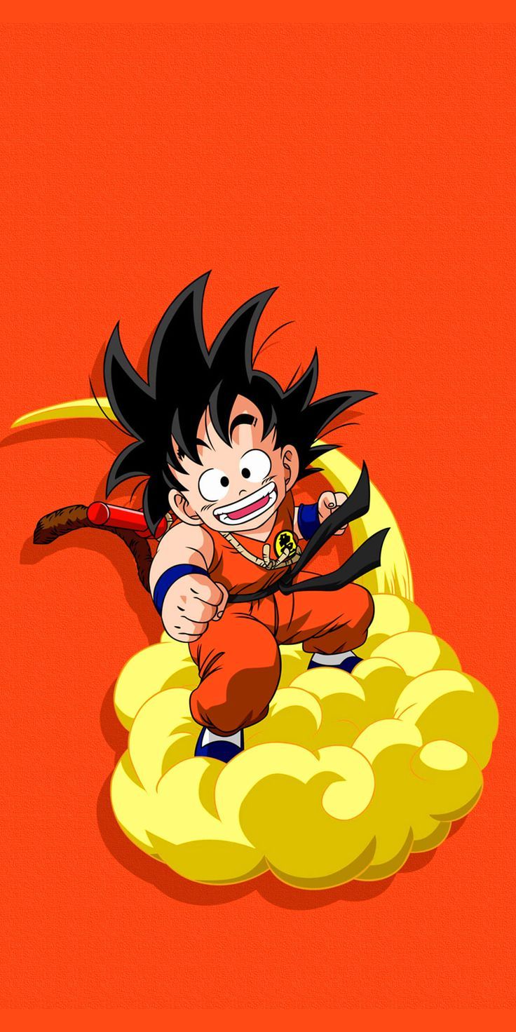 736x1472 Kid Goku Wallpaper