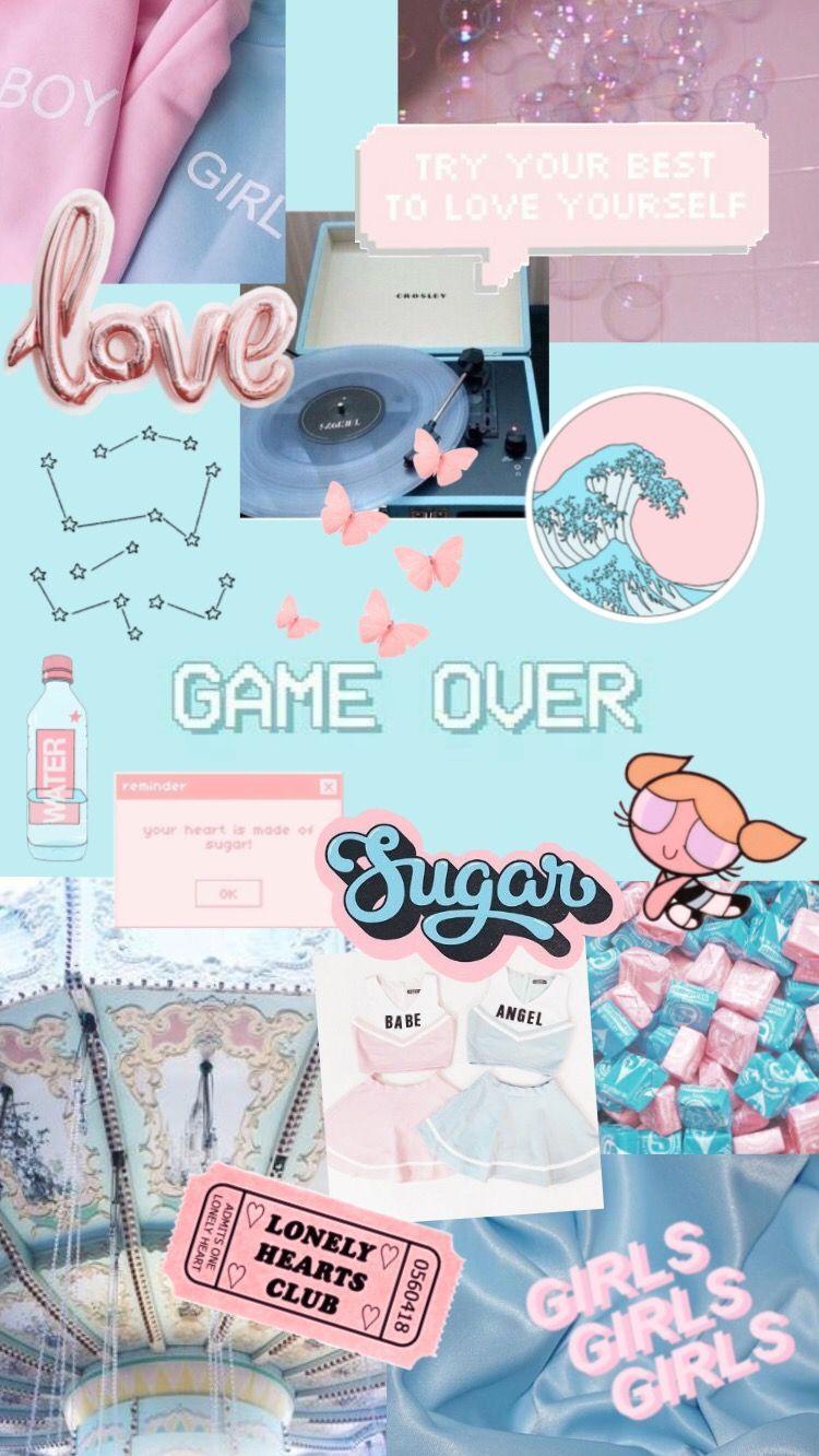 750x1332 Gamer Girl Aesthetic Wallpaper