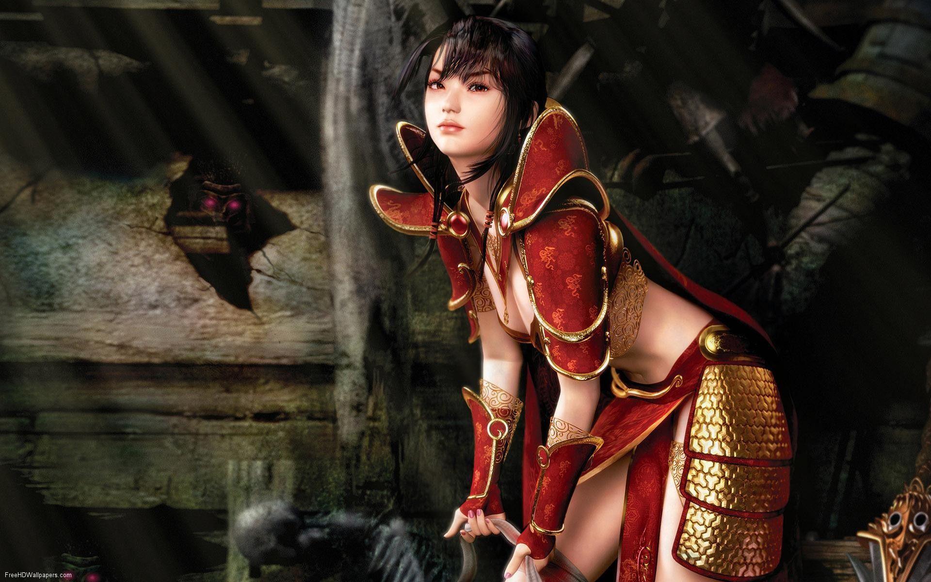 1920x1200 Wallpaper girls games