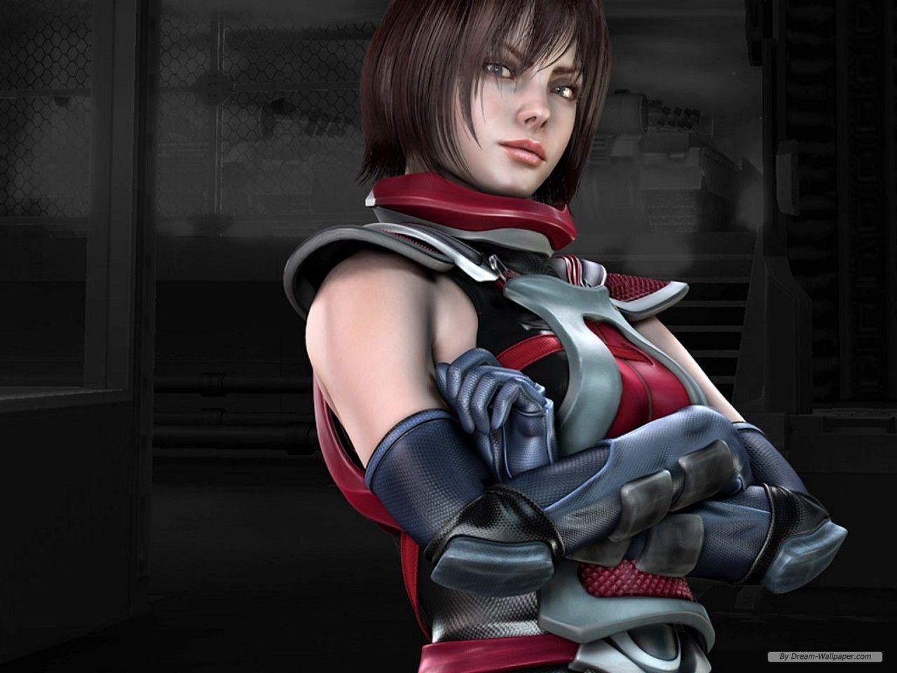 1280x960 Gamer Girl Wallpaper