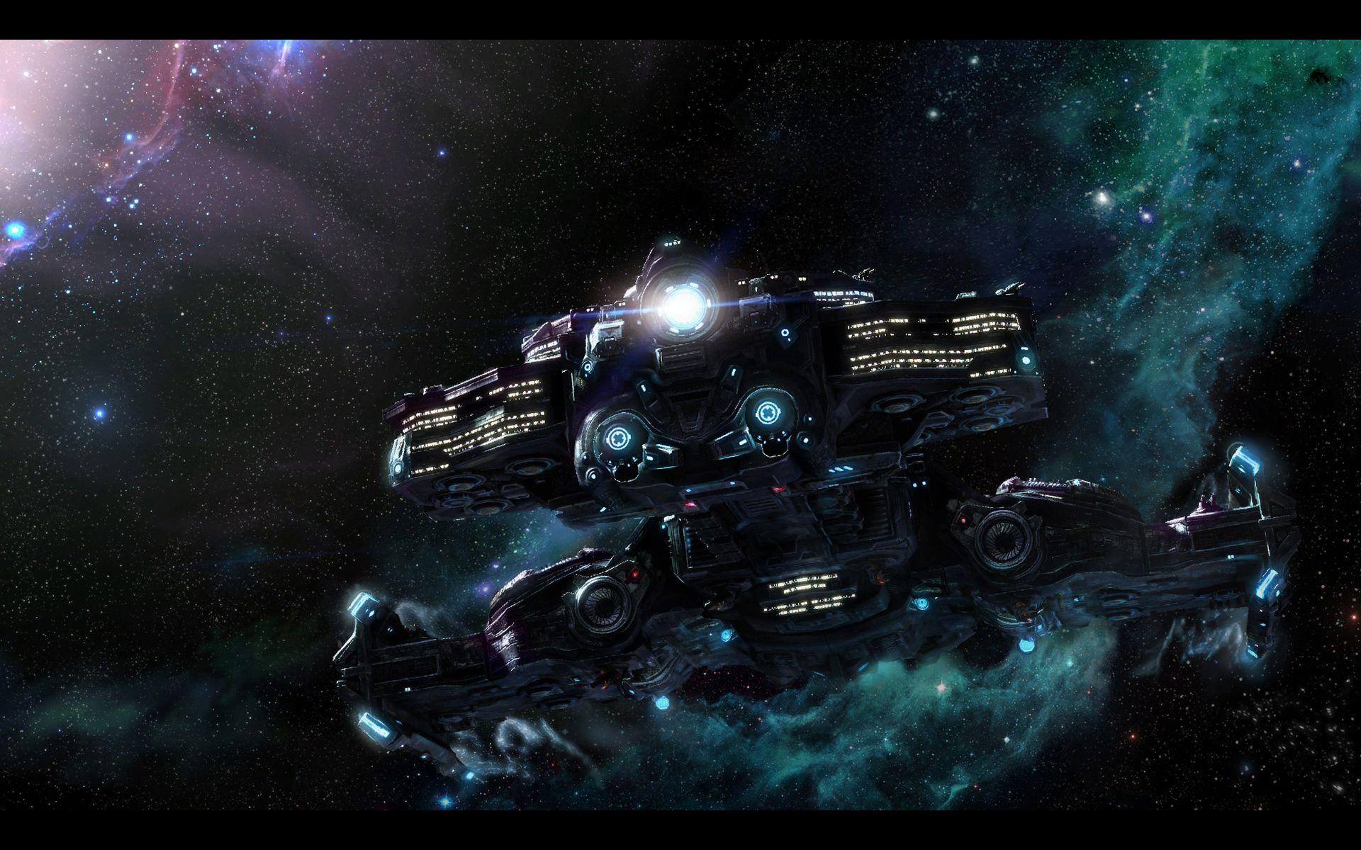 1920x1200 Starcraft 2 Battlecruiser Wallpaperx1200