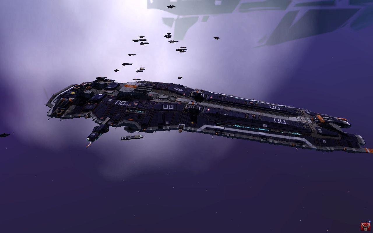 1280x800 Homeworld Battlecruiser Wallpaper. Sci Fi Spaceship, Wallpaper, Simulation