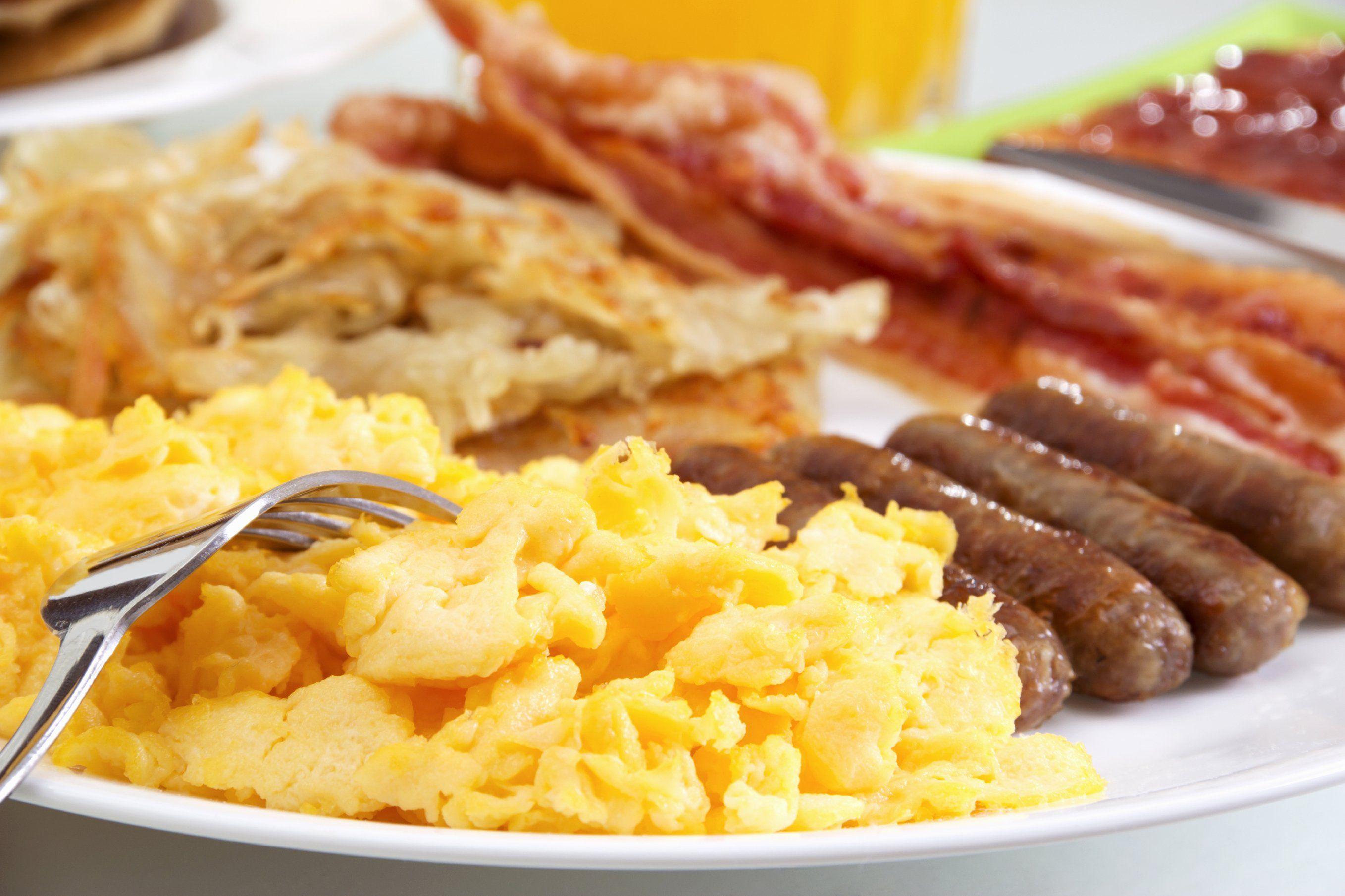 2716x1810 Download 2716x1810 BACON EGGS breakfast meat chicken pork wallpaper