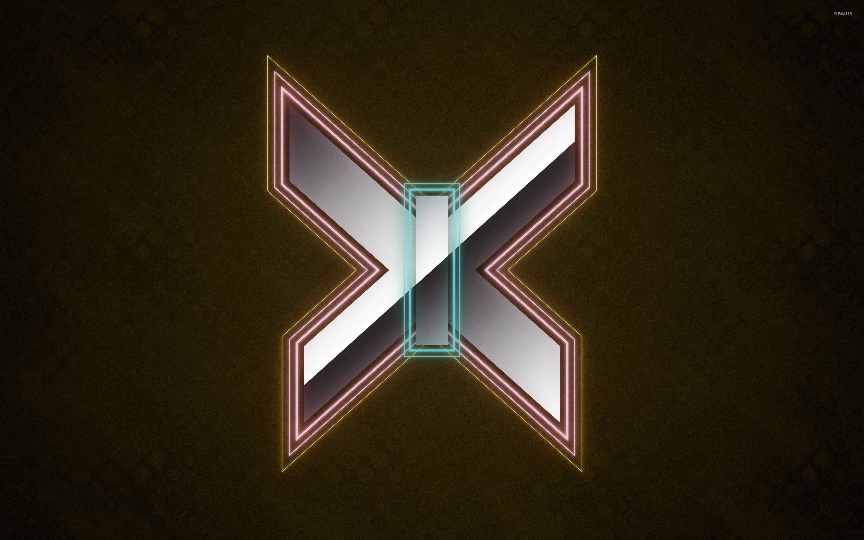 2880x1800 Silver X Men Logo Wallpaper Wallpaper