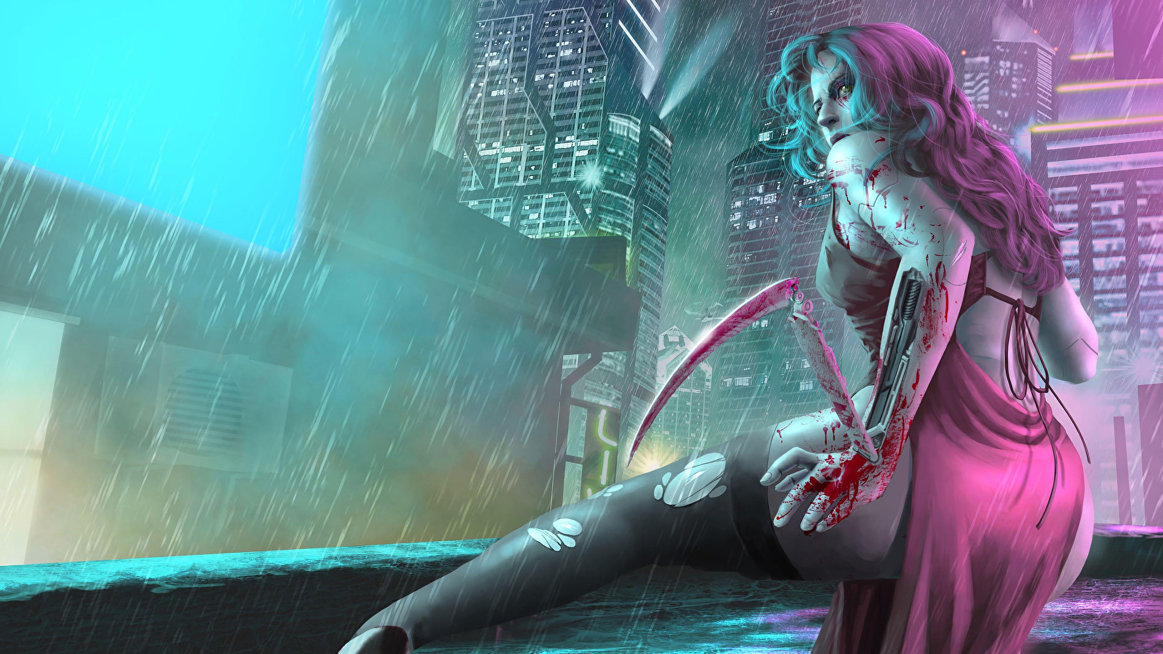 K Cyberpunk Wallpapers Top H Nh Nh P