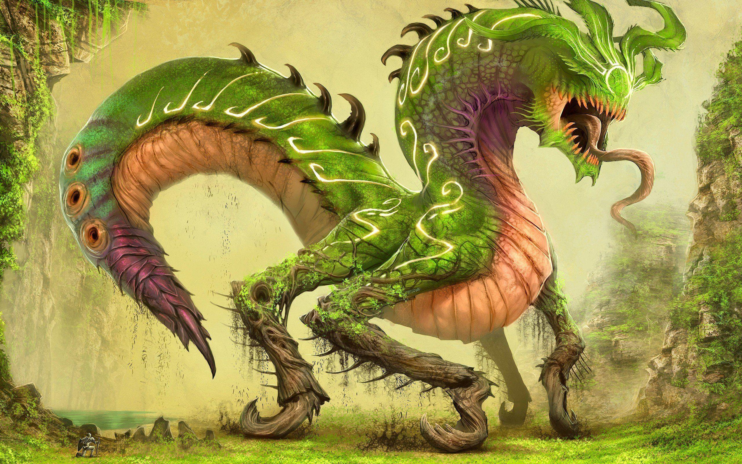 2560x1600 Mythical creatures wallpaperx1600