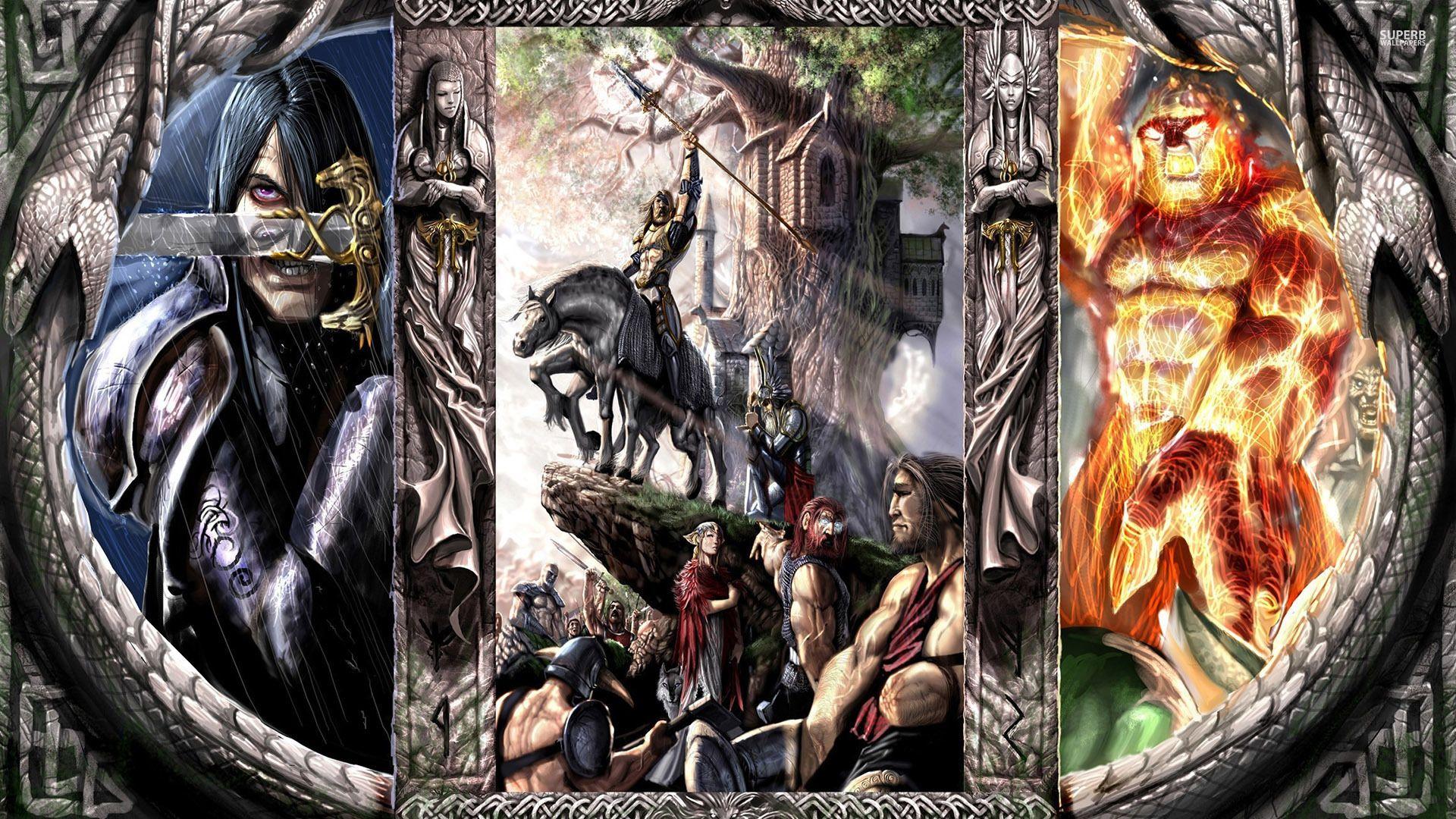 1920x1080 Mythical creatures wallpaper wallpaper