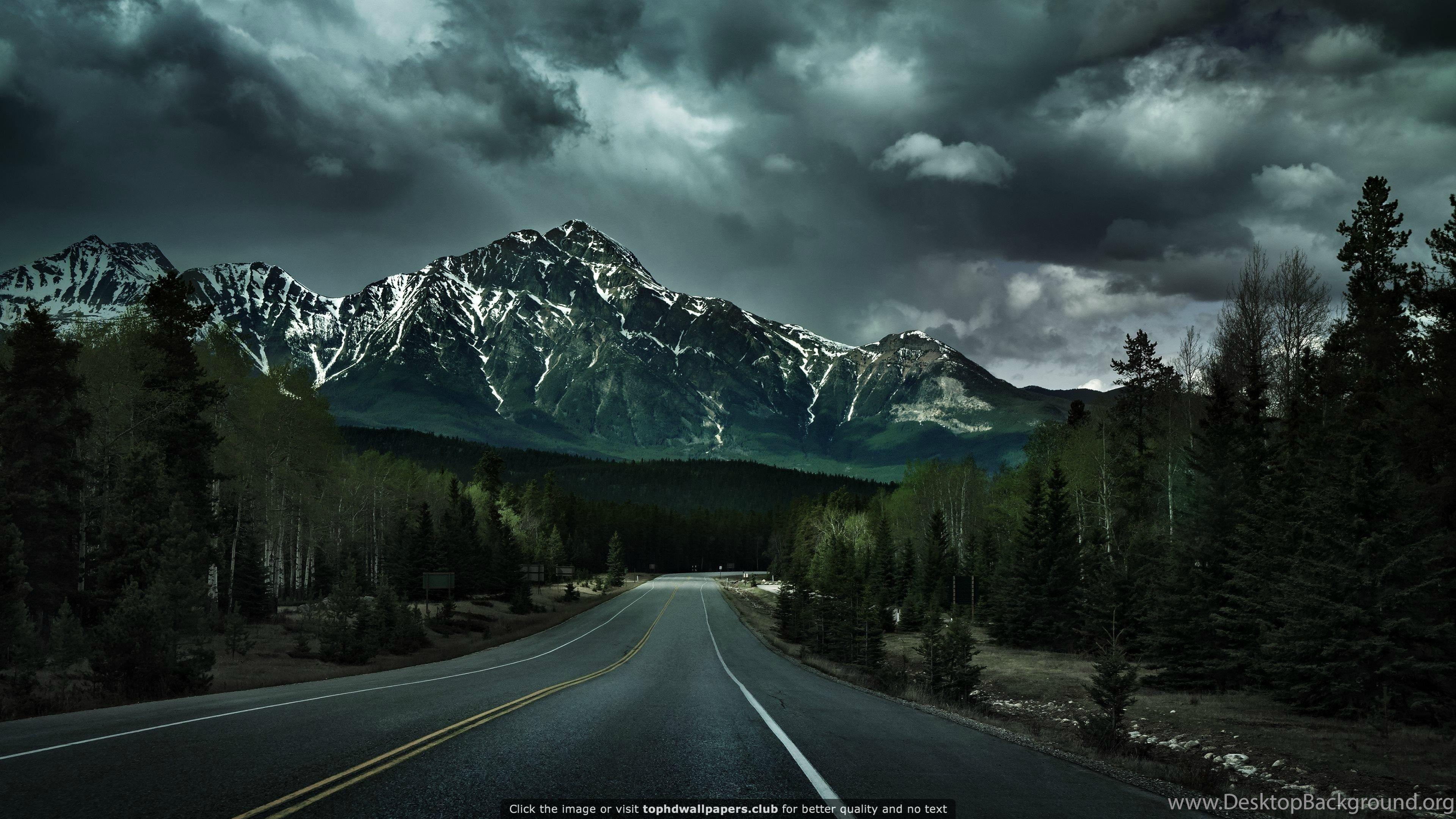 3840x2160 Surrealistic Canadian Rockies 4K Or HD Wallpaper For Your PC, Mac