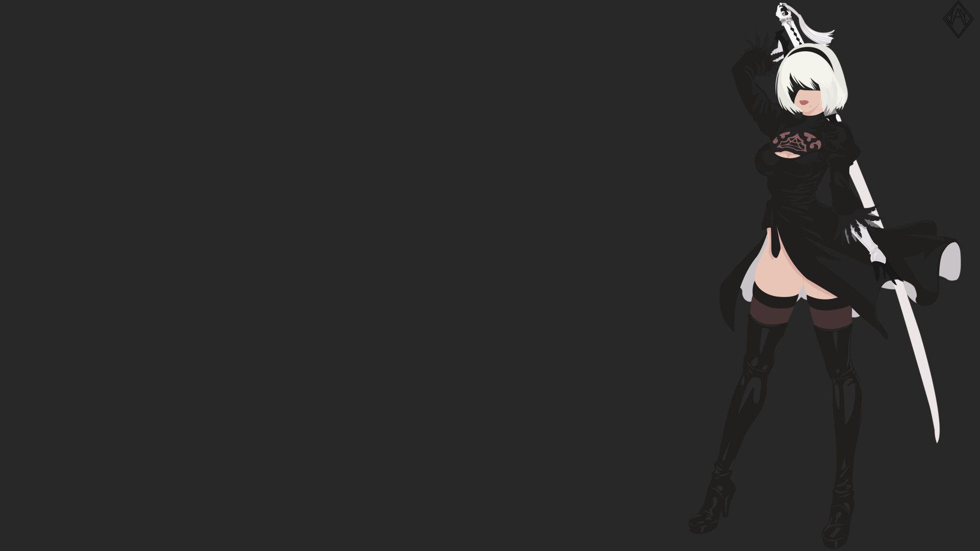 1920x1080 2B Minimalist Wallpaper, Jay R