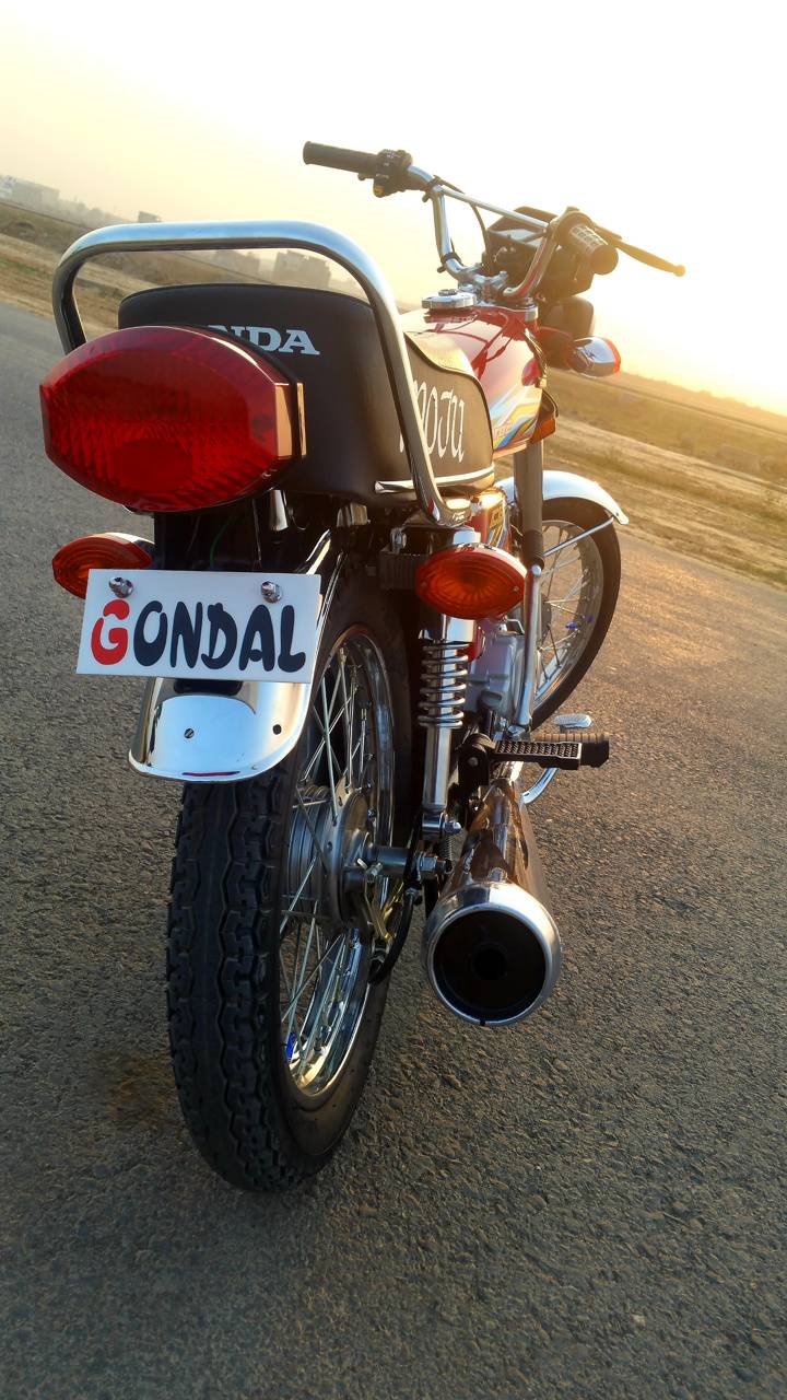 720x1280 Honda CG 125 Wallpaper