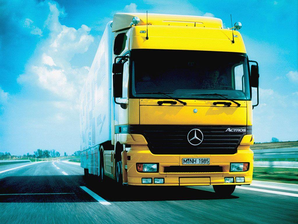 1024x768 Trucks Wallpaper: mercedes trucks wallpaper
