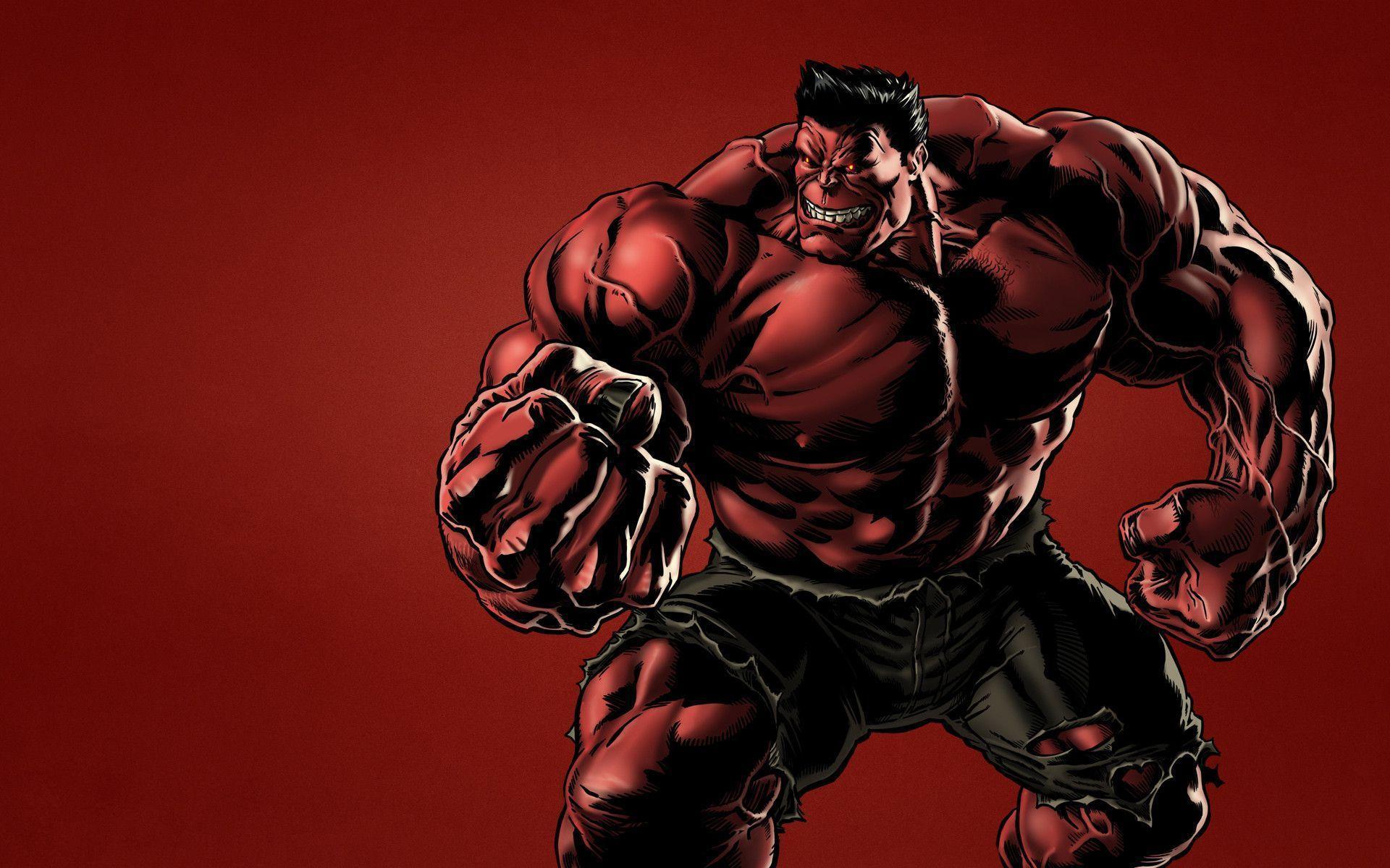 Red Hulk Wallpapers - Top Free Red Hulk Backgrounds - WallpaperAccess