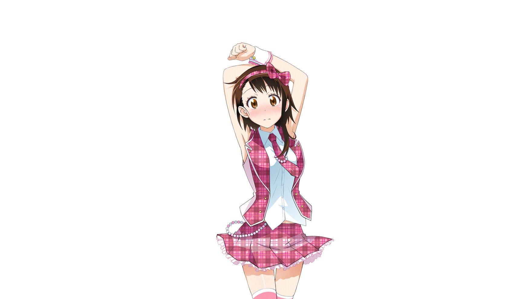 1760x990 anime, Nisekoi, Onodera Kosaki, Skirt, Anime girls Wallpaper HD