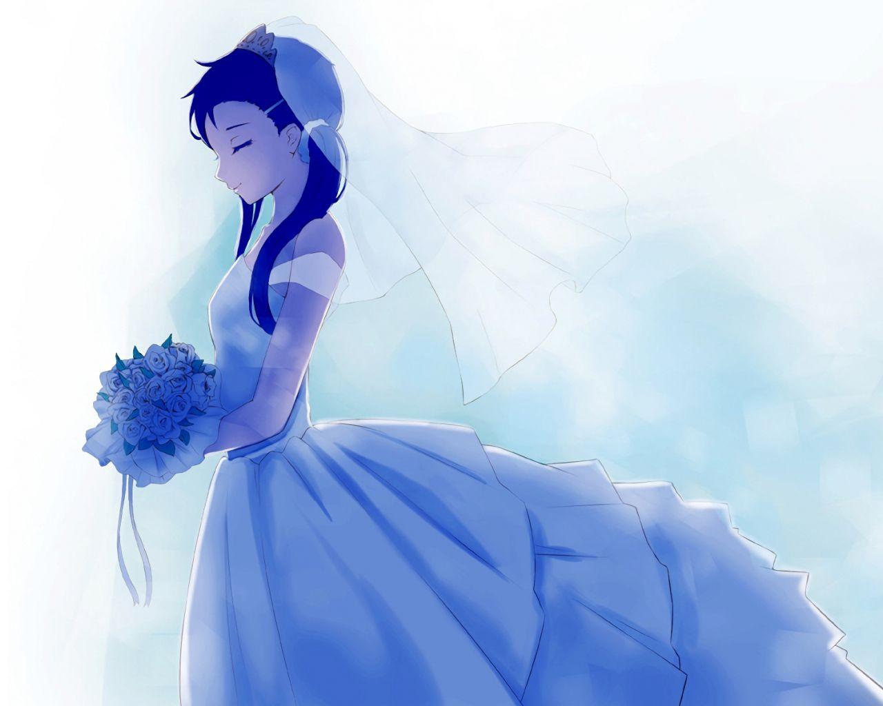 1280x1024 Desktop Wallpaper Wedding Dress, Kosaki Onodera, Nisekoipedia