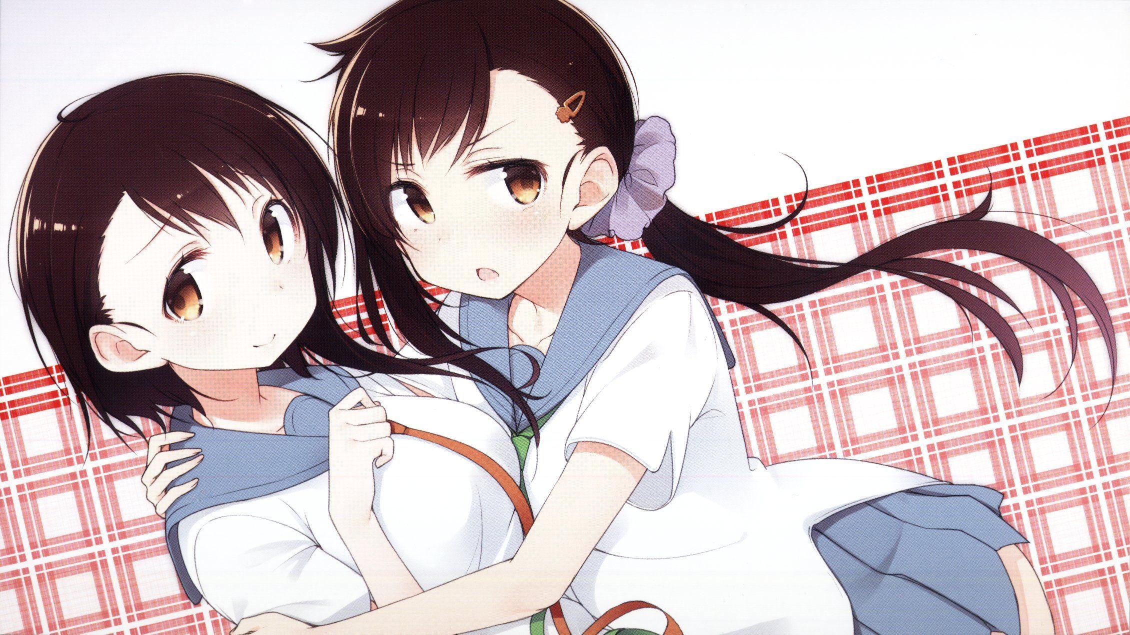 2261x1270 Nisekoi Onodera Haru Onodera Kosaki Sisters wallpaperx1270