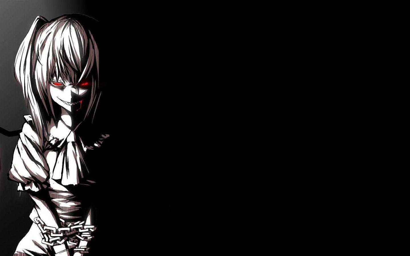 1440x900 Free download Dark Anime Girl Wallpaper 9691 HD Wallpaper