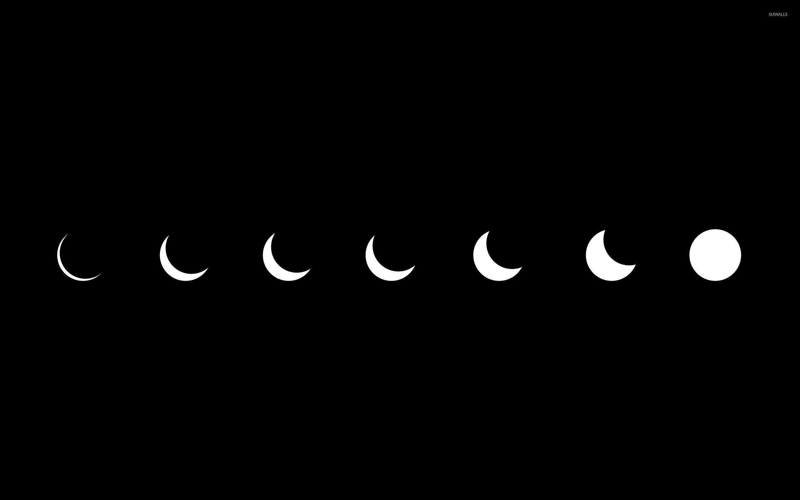 Moon phases 1080P 2K 4K 5K HD wallpapers free download  Wallpaper Flare