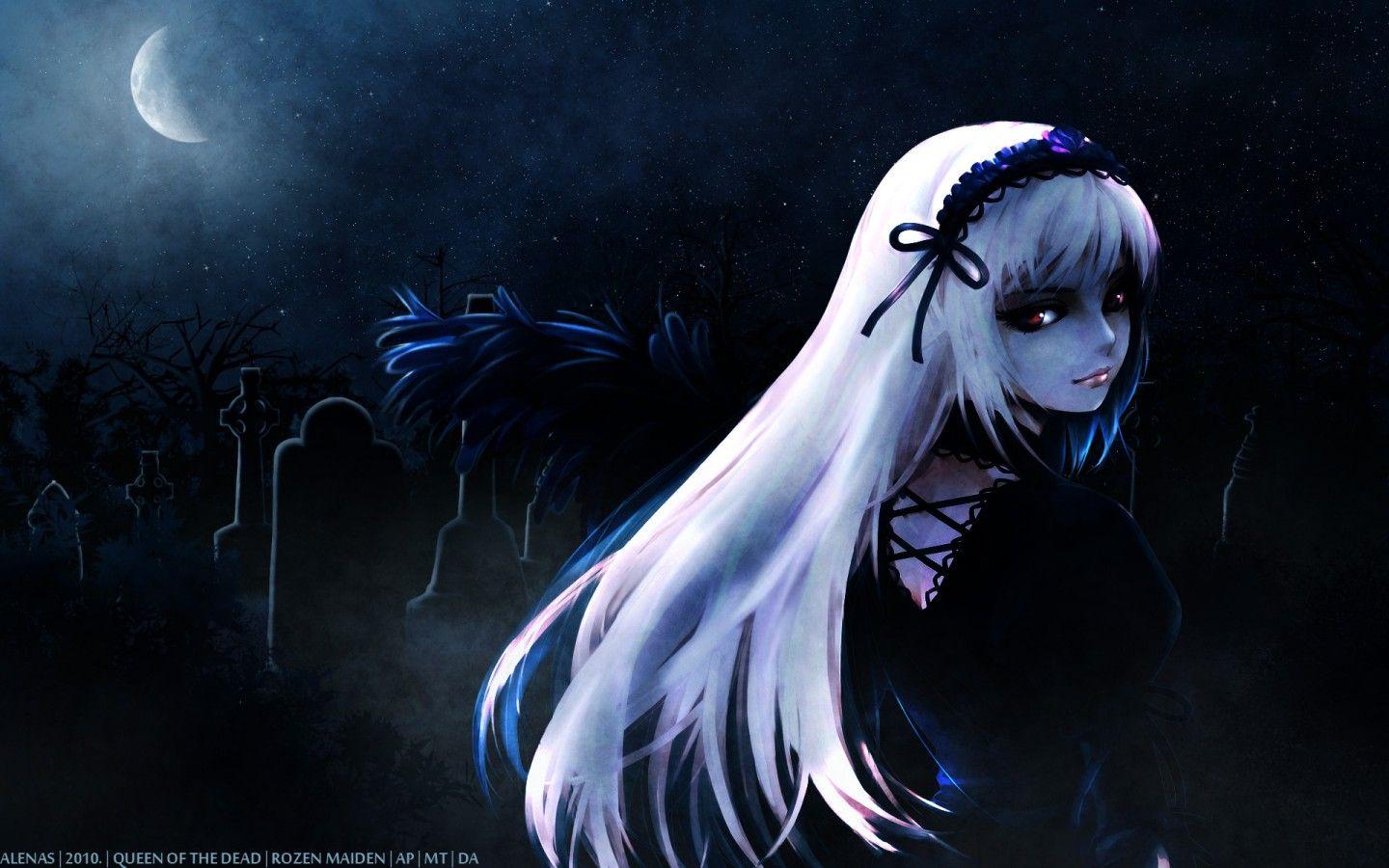 1440x900 Free download Anime Dark Girl Wallpaper Super Wallpaper 1440x900