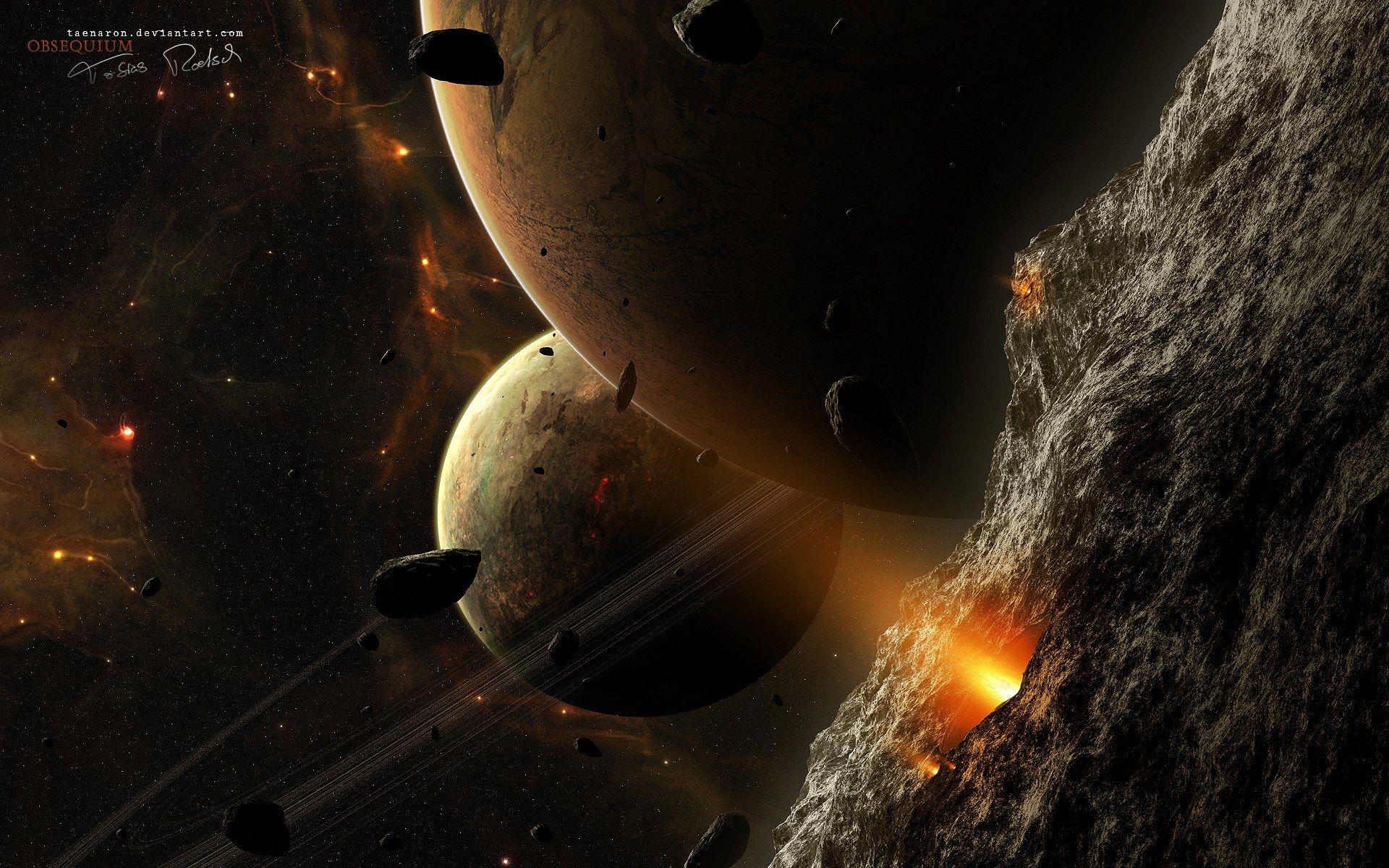 1920x1200 Solar System Universe Wallpaper about space