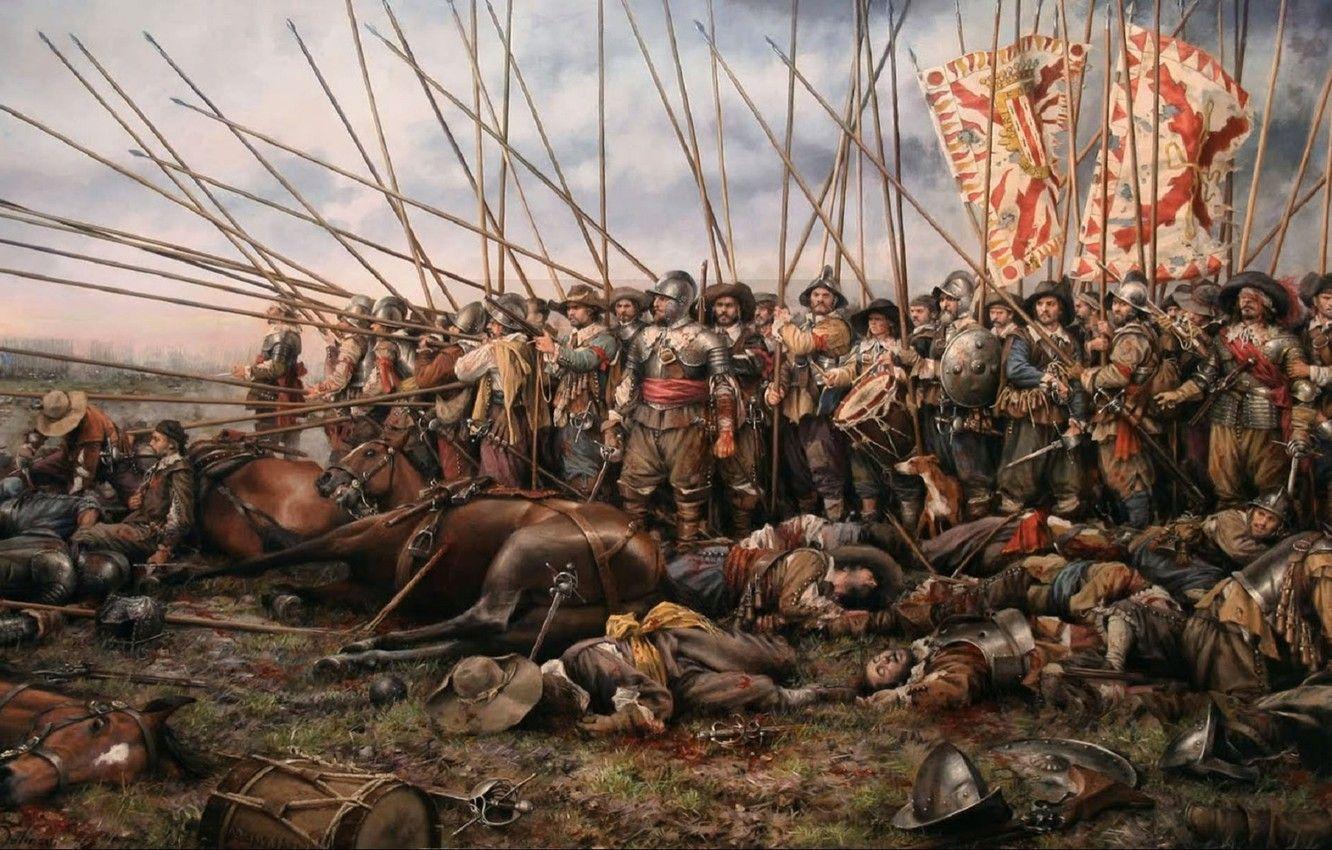1332x850 Wallpaper war, weapons, Middle Ages, spearman image for desktop, section оружие
