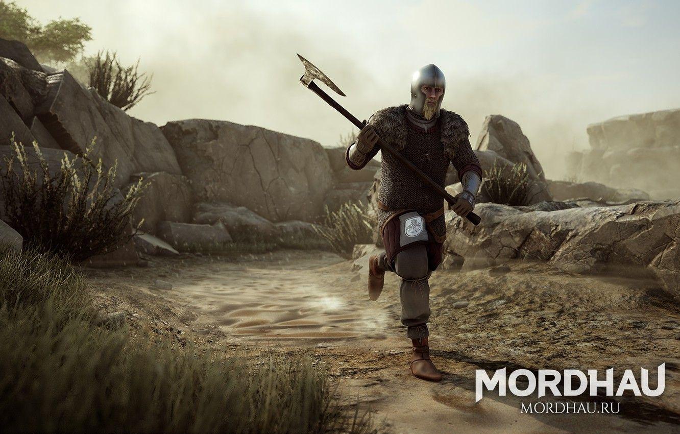 1332x850 Wallpaper warrior, the middle ages, Mordhau, medieval action, multiplayer medieval action, the warrior of the middle ages image for desktop, section игры