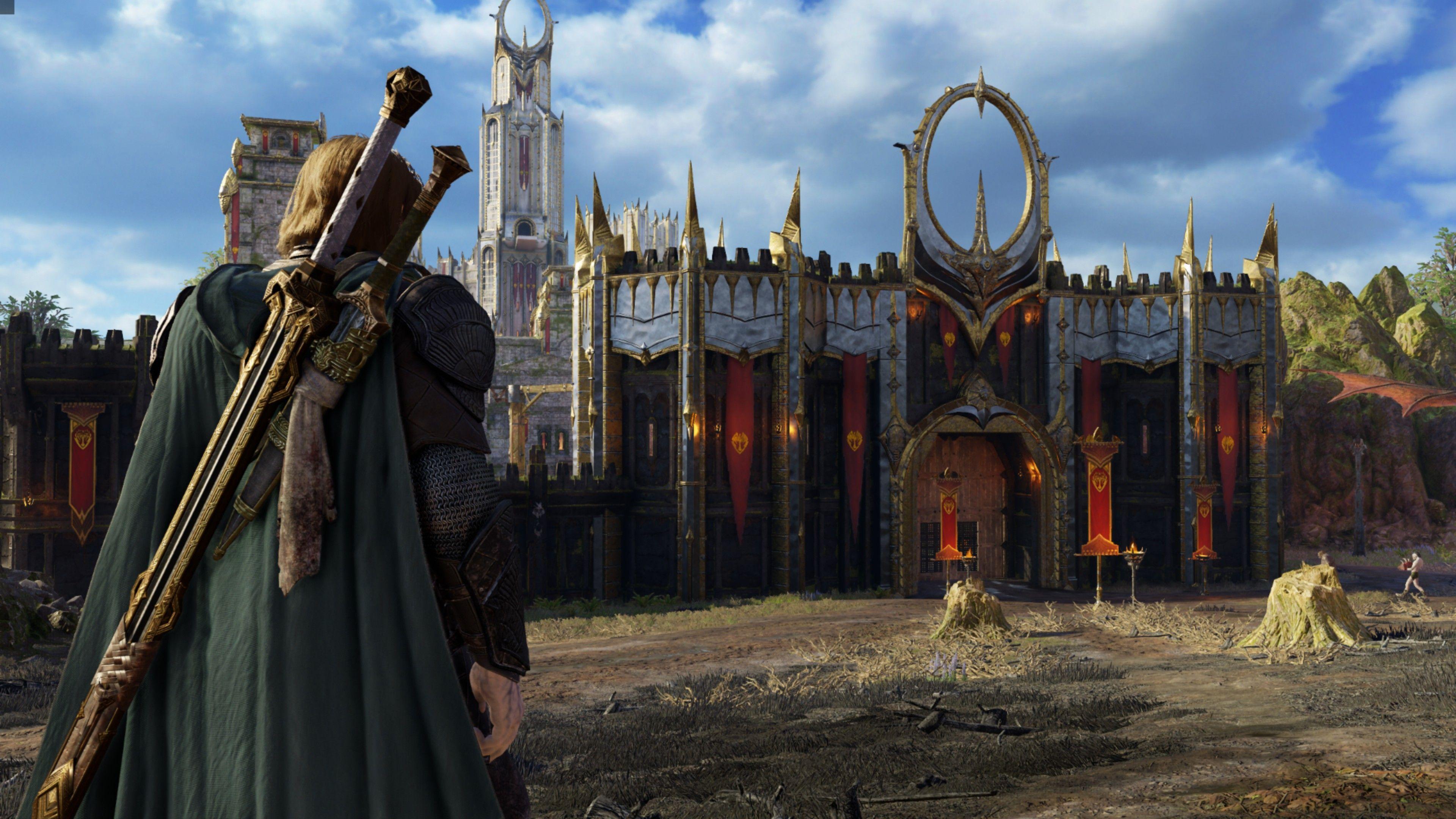 3840x2160 Wallpaper the lord of the rings, history, medieval architecture, strategy video game, world