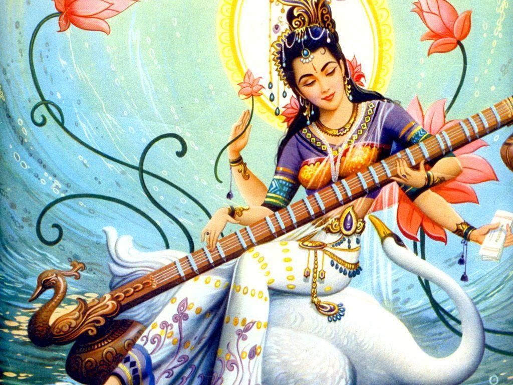 Saraswati Puja Wallpapers - Top Free Saraswati Puja Backgrounds ...