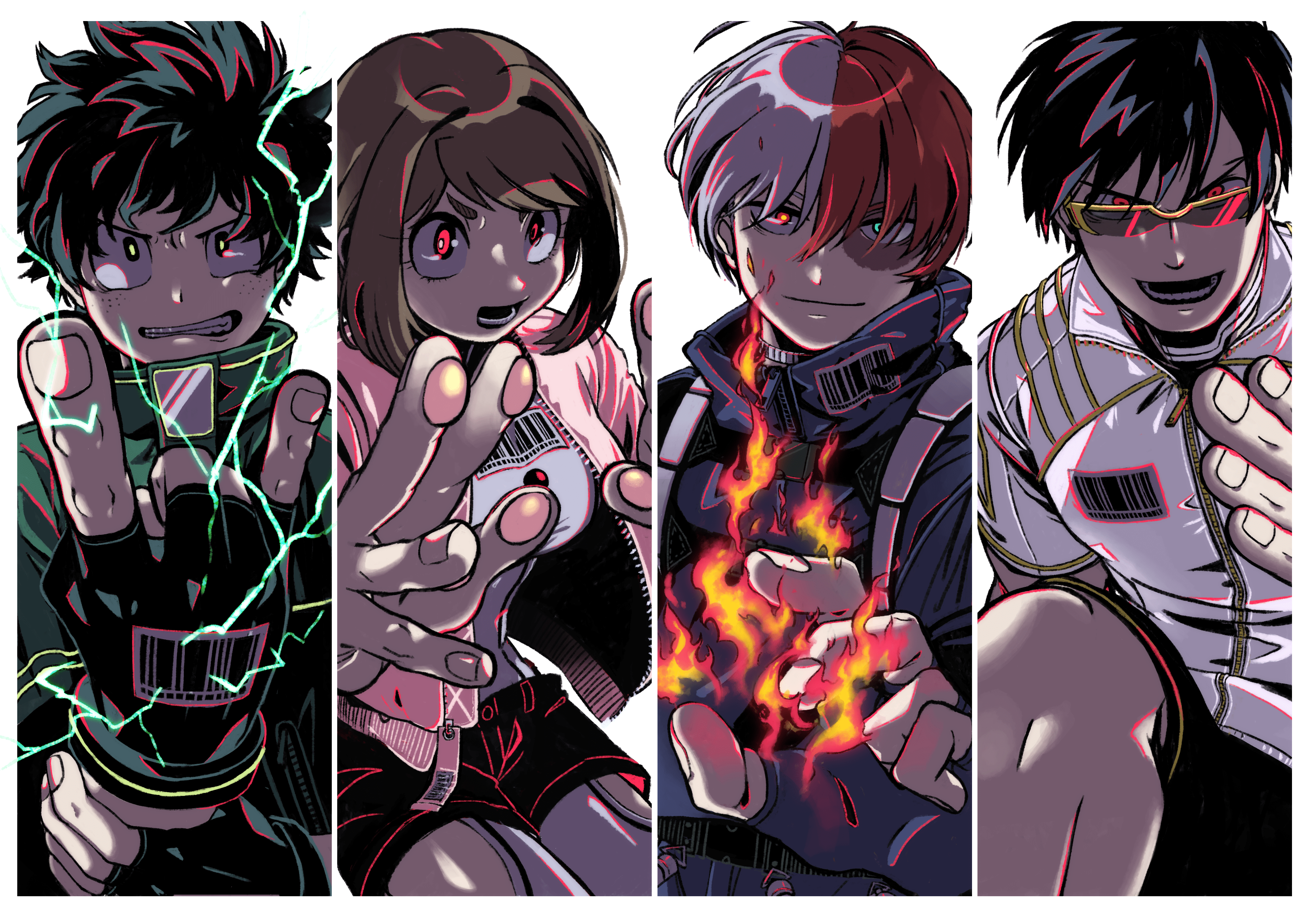 4093x2894 My Hero Academia 4k Ultra HD Wallpaper. Background Image