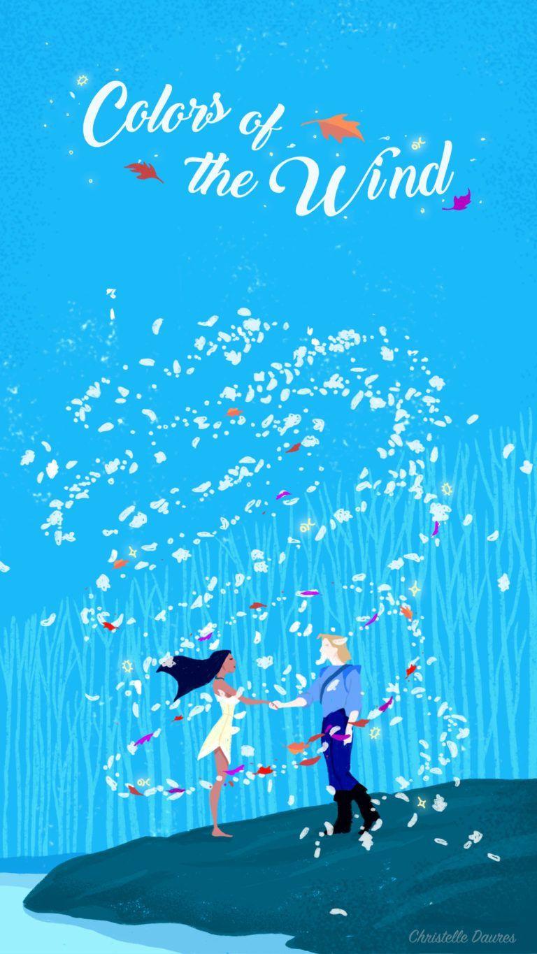 768x1365 Fonds d'écran Disney Pocahontas