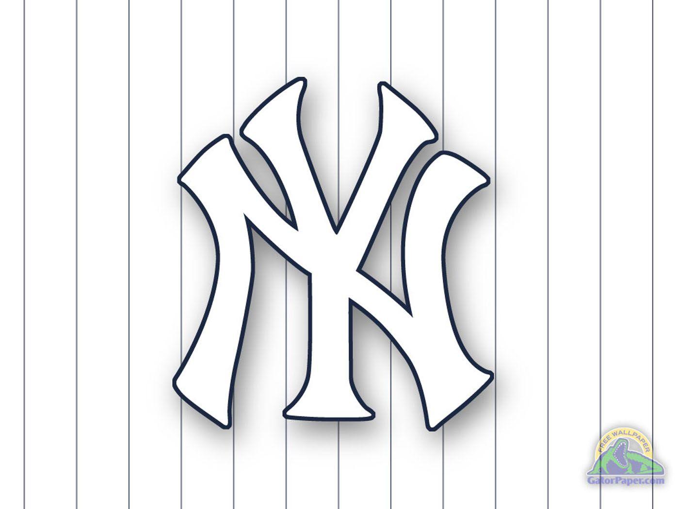 1400x1050 New York Yankees Logo Wallpaper