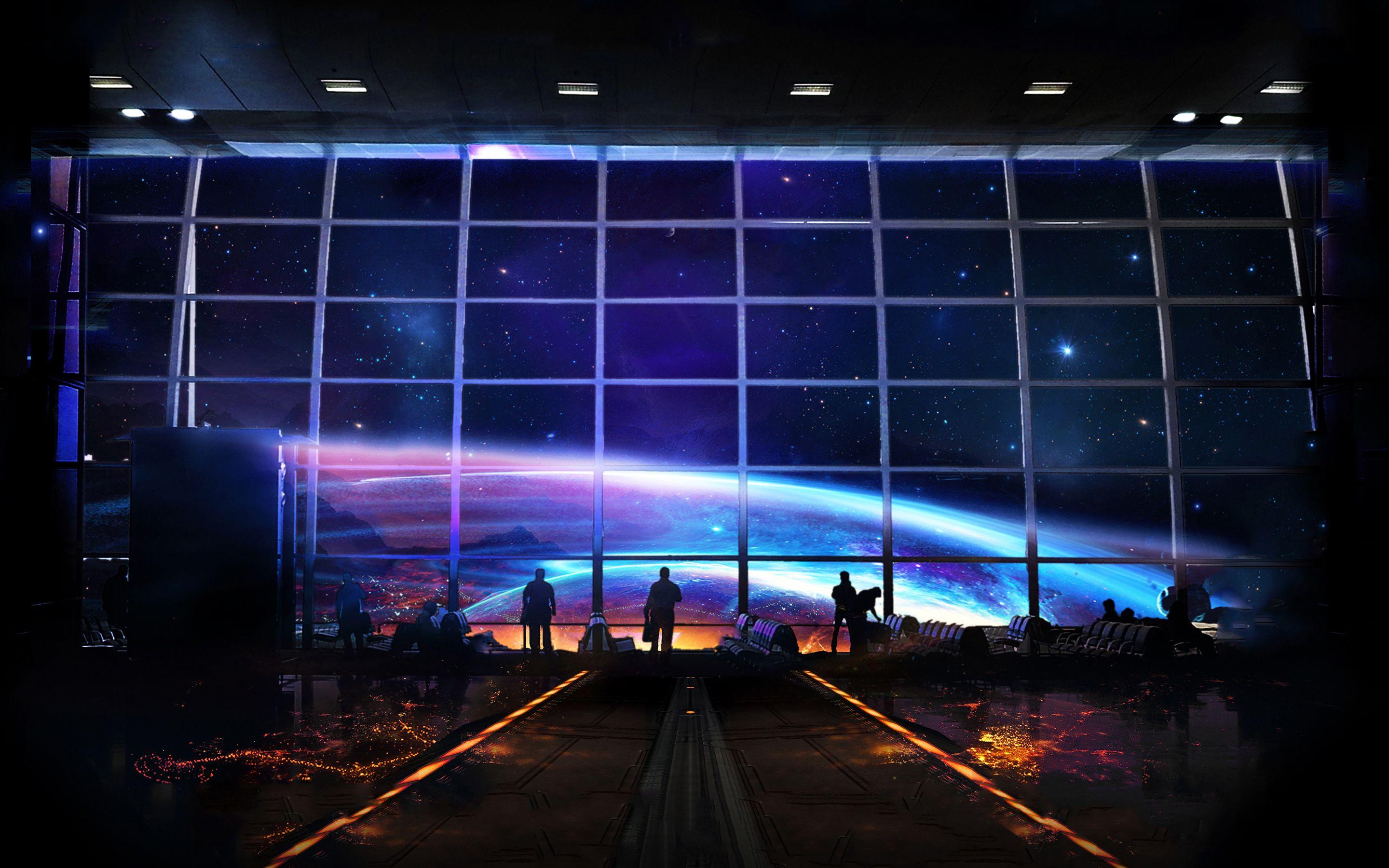 2880x1800 Space Station HD Wallpaper and Background Image