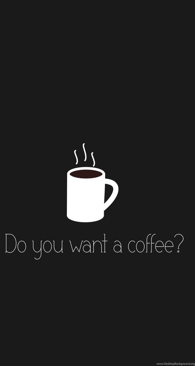 744x1392 Coffee Minimalism Cool Cute Fun iPhone 5s Wallpaper Download. Desktop Background