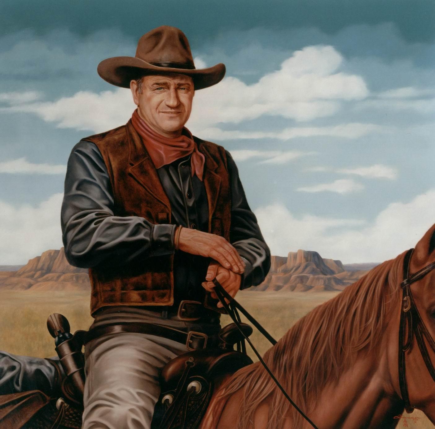 1404x1386 John Wayne Wallpaper