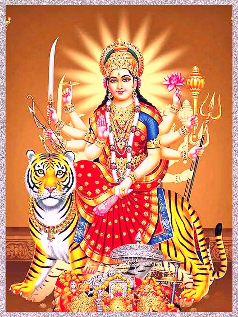 Durga Mata Wallpapers - Top Free Durga Mata Backgrounds - WallpaperAccess