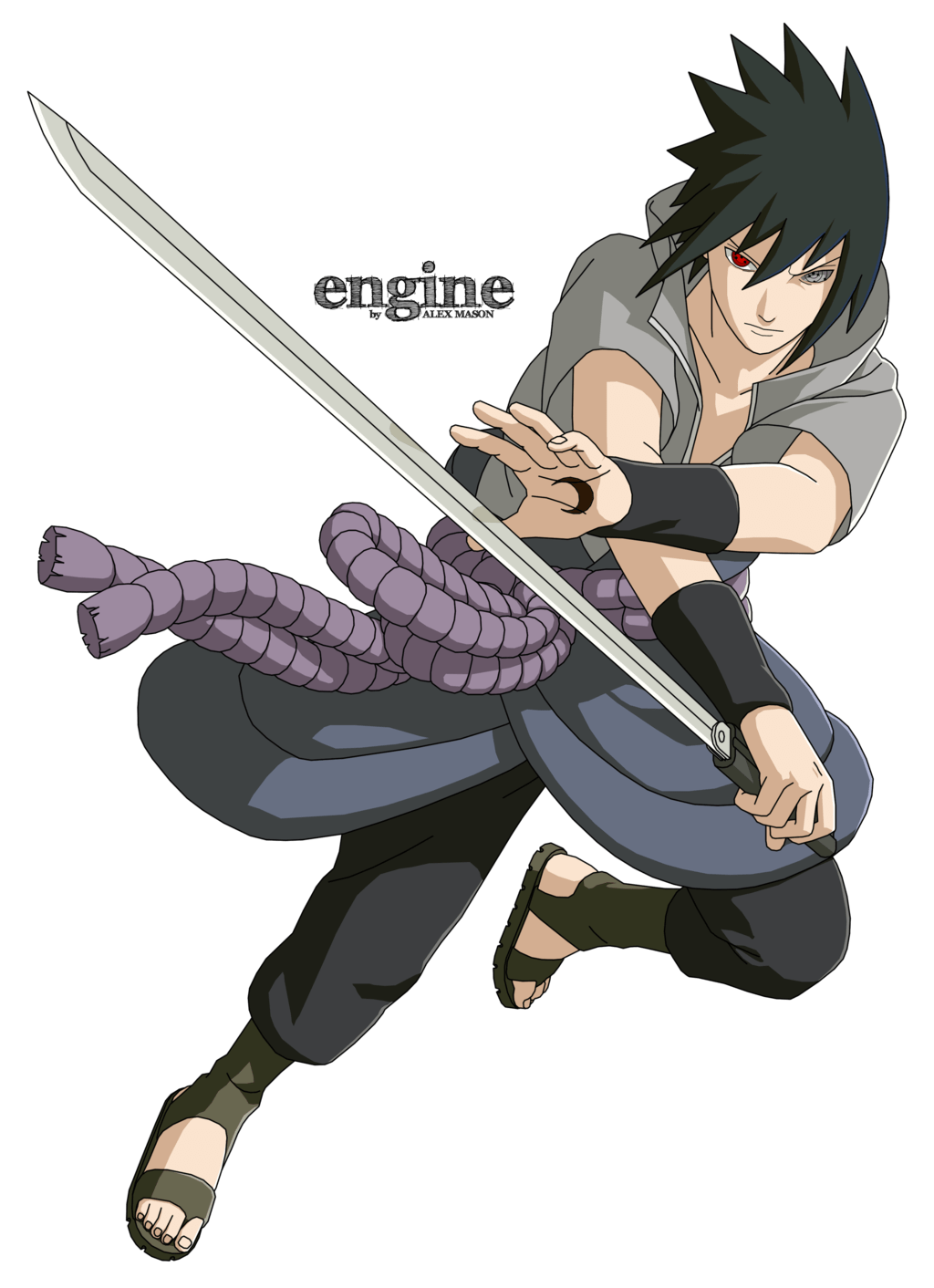 1024x1412 Sasuke (Rinne Sharingan) by MasonENGINE. Sasuke uchiha, Uchiha