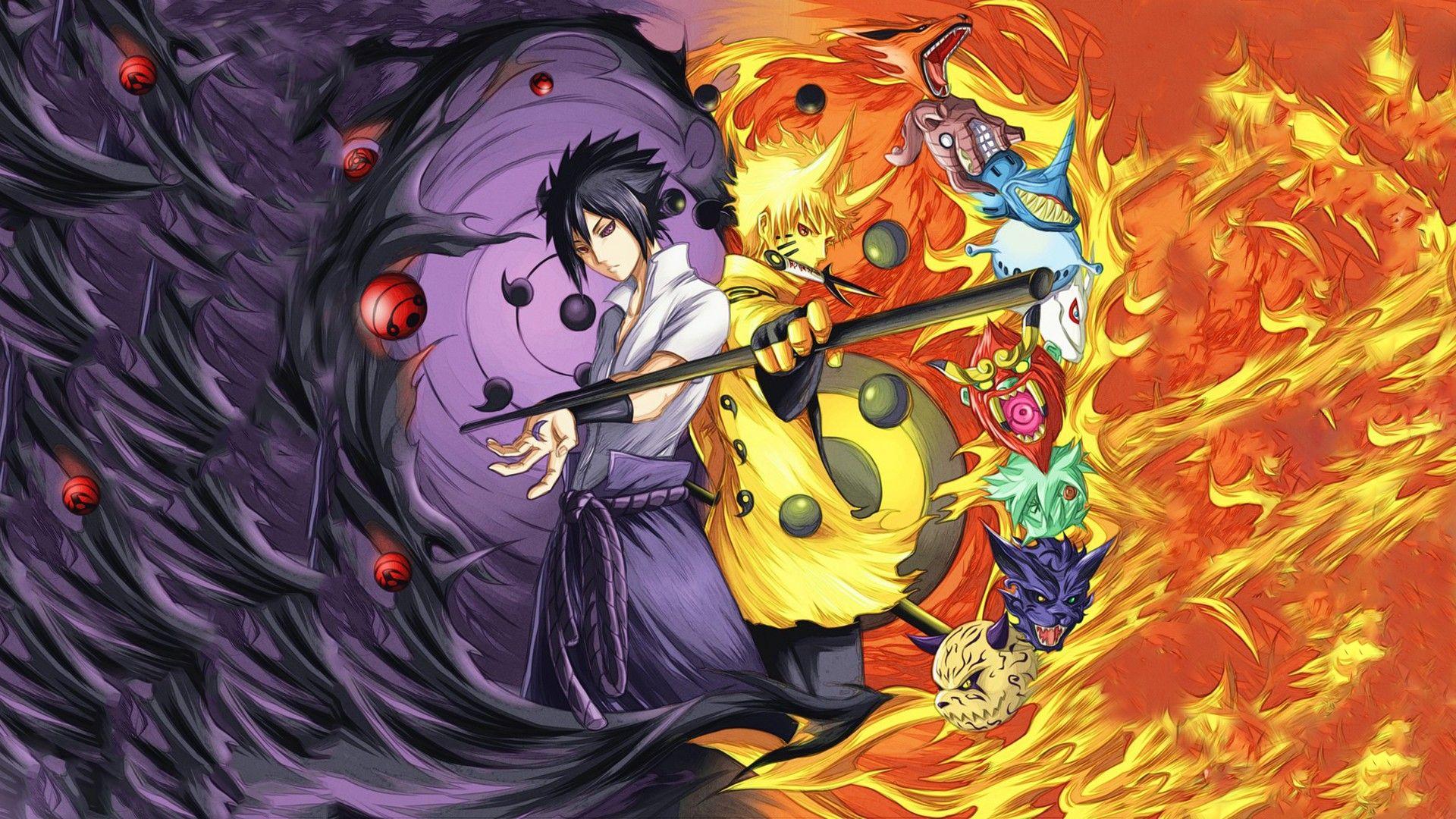 1920x1080 Sasuke Rinnegan Wallpaper