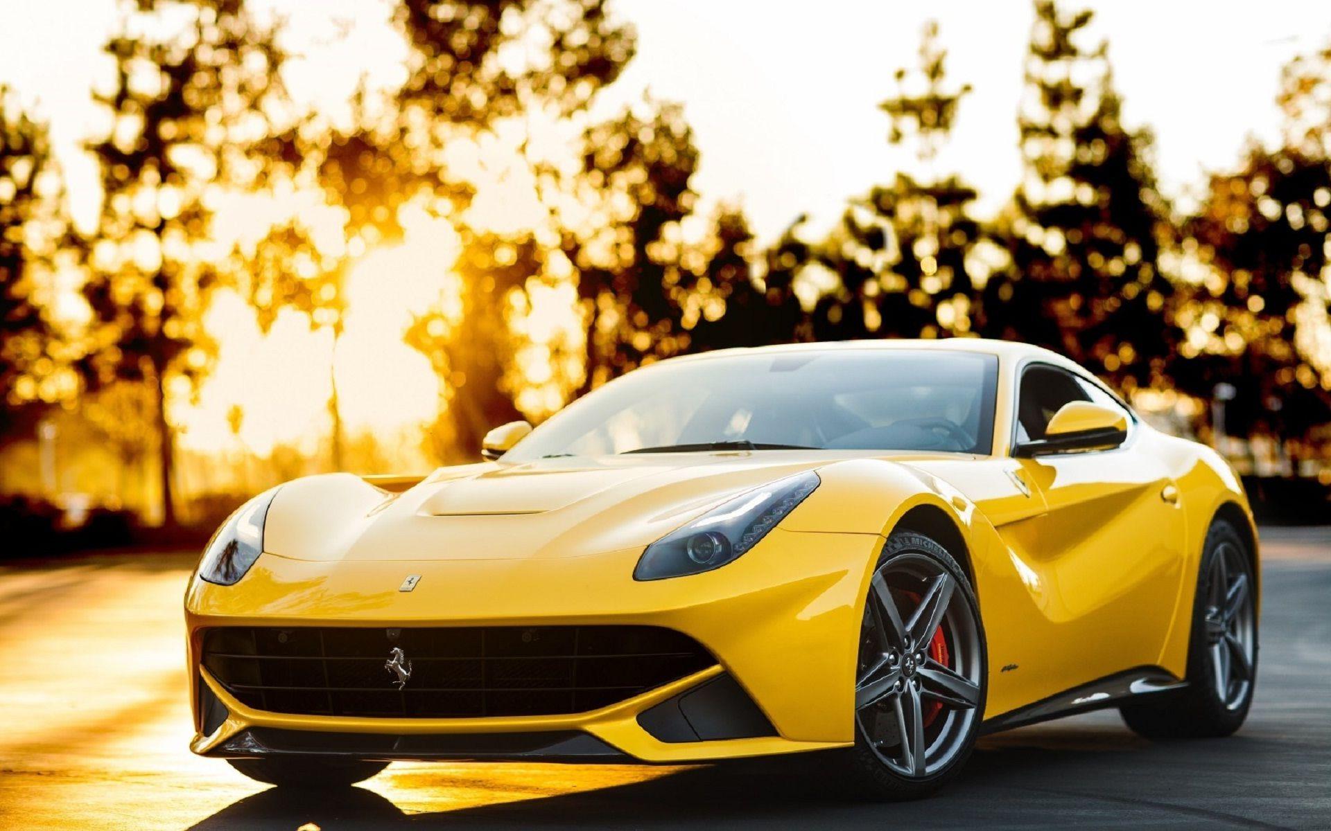 1920x1200 Free download Yellow stylish modern car wallpaper HD Wallpaper