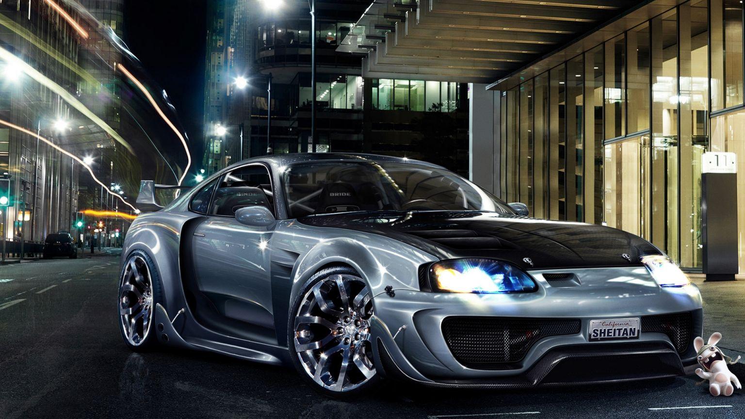 1536x864 Toyota Supra Tuning 1536 x 864 HDTV Wallpaper