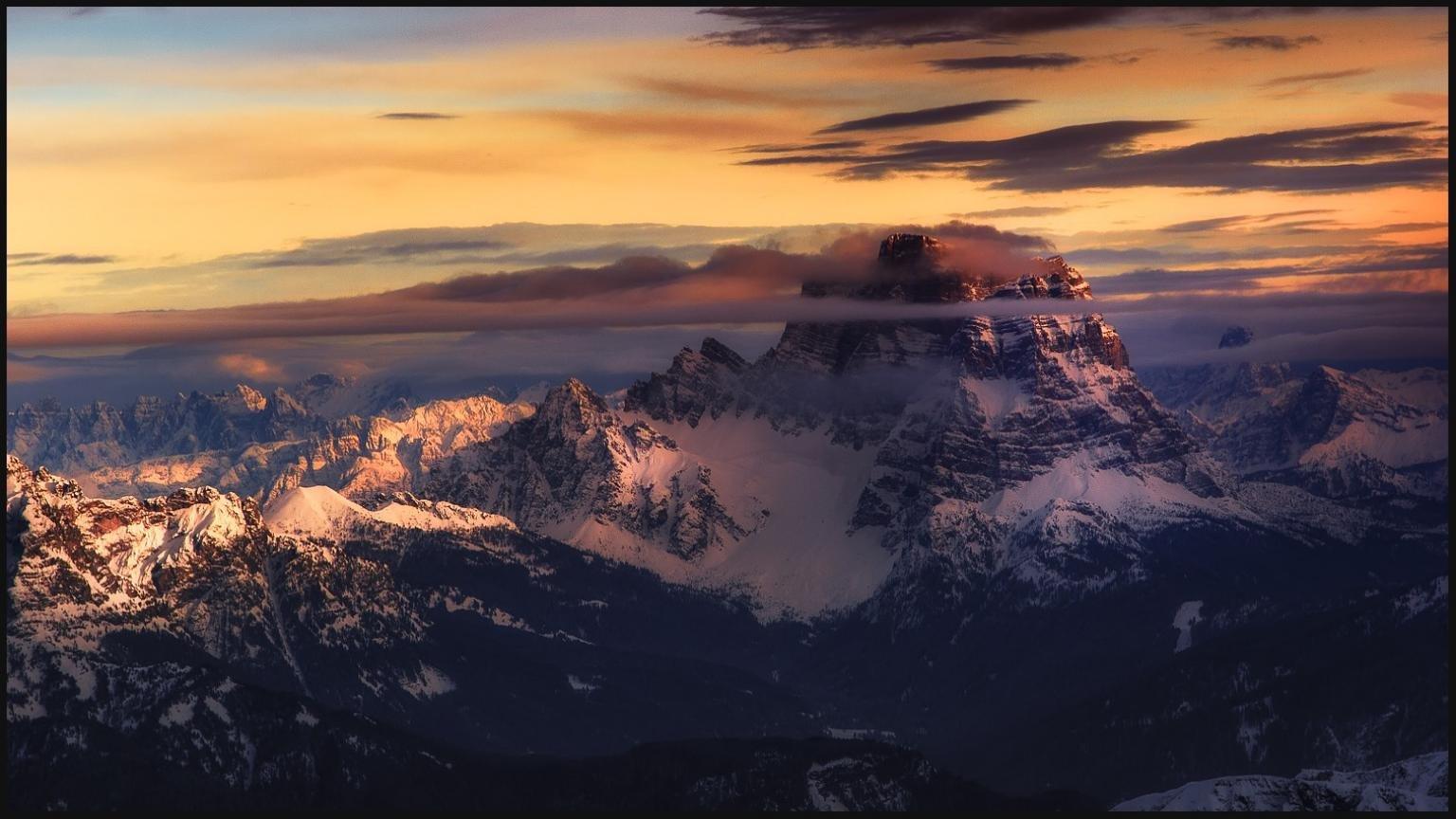 1536x864 High resolution Mountain HD 1536x864 background for computer
