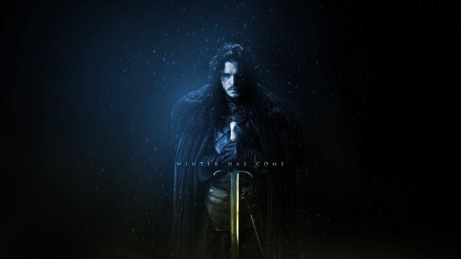 1536x864 Download 1536x864 Game Of Thrones Season Jon Snow, Sword