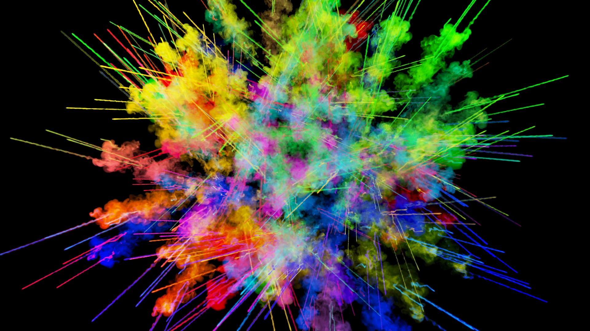 1920x1080 Inspirational Color Burst Wallpaper This Month