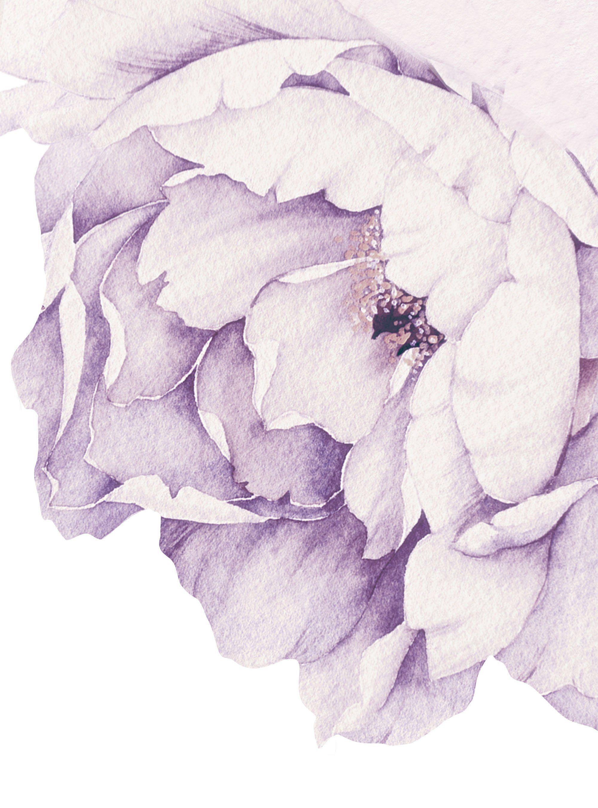 2000x2700 Peony Flower Wall Stickers